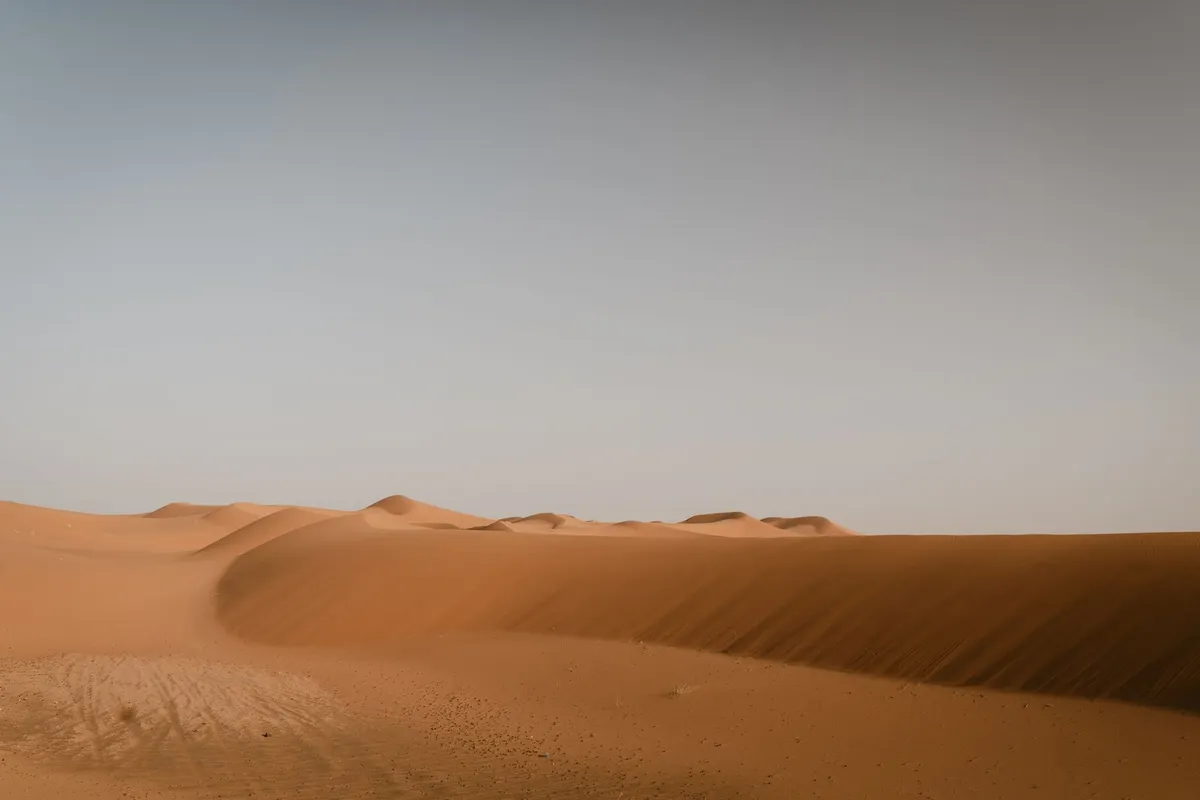 Désert de Merzouga au Maroc