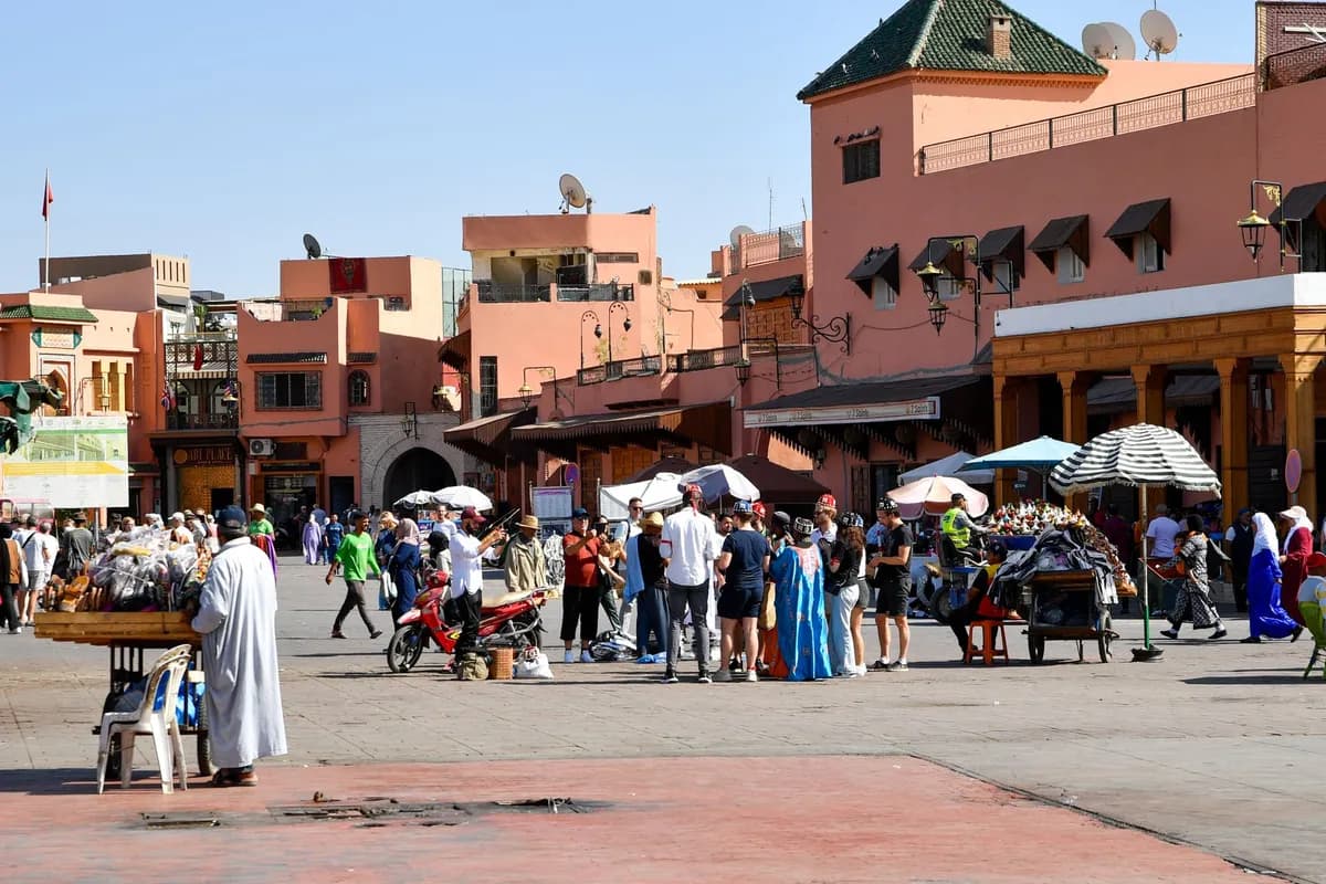 Marrakech au Maroc