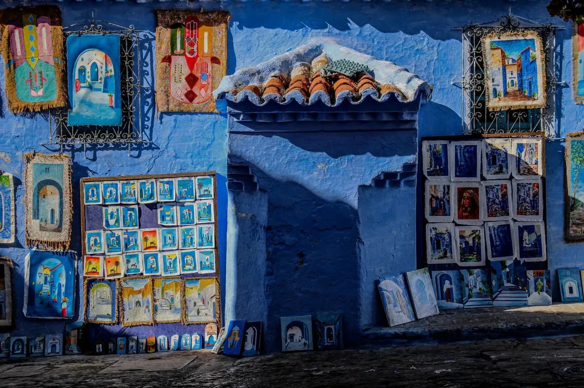 Chefchaouen, ville bleue du Maroc