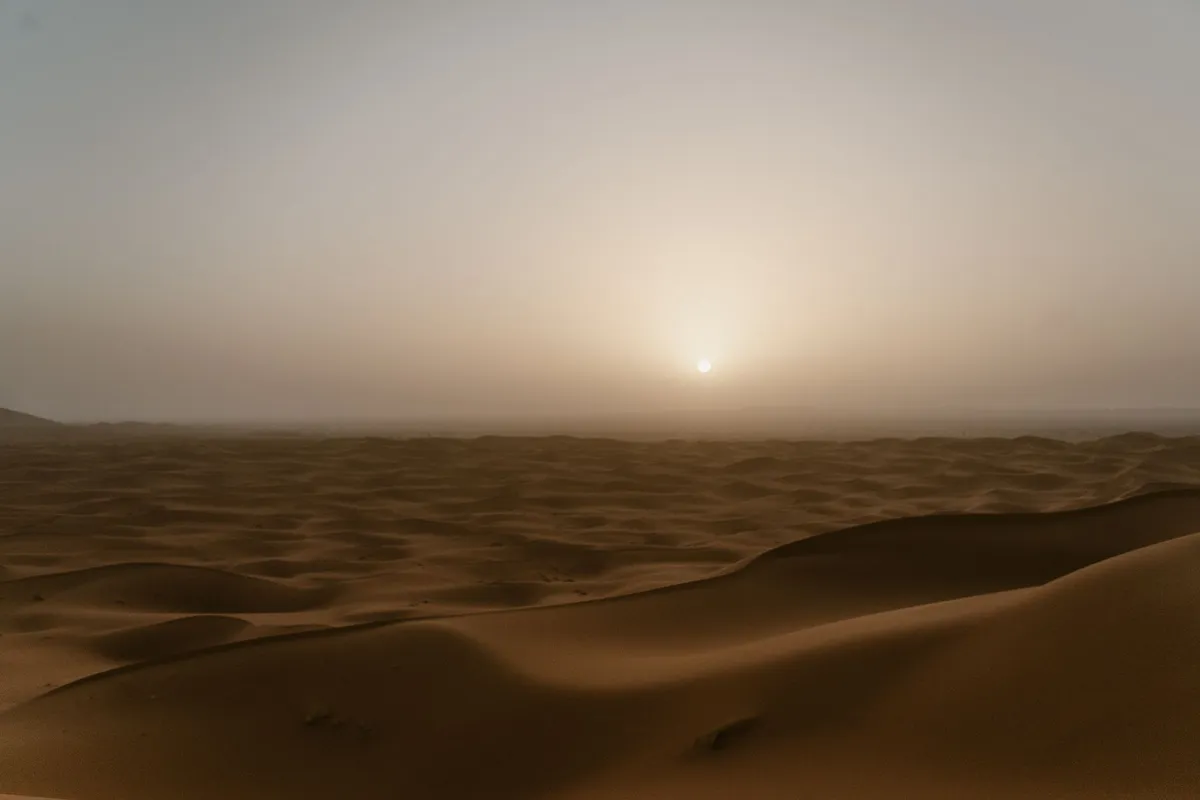 Merzouga, Maroc, dunes du Sahara