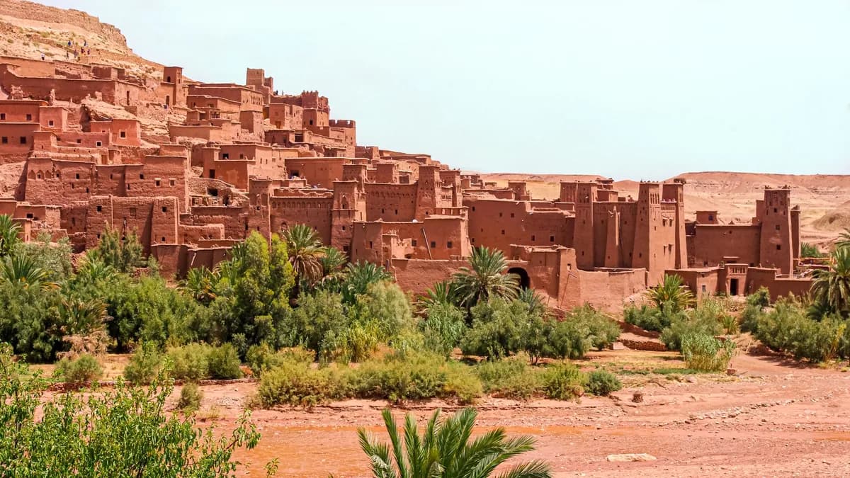 Paysage du Maroc saharien